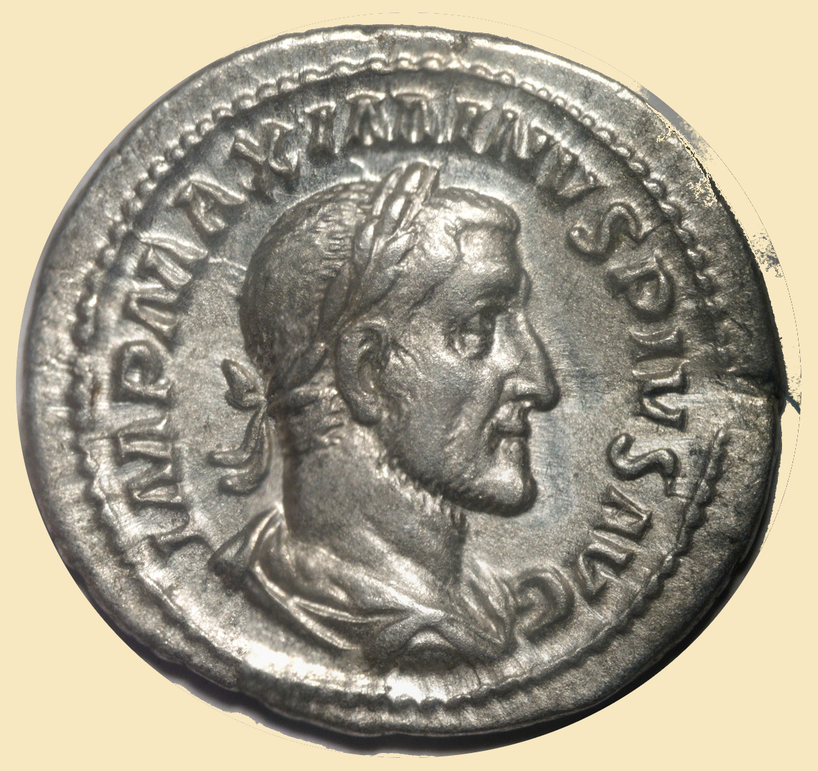 AR Denarius, obverse